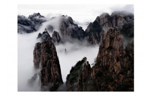 Φωτοταπετσαρία - Sea of clouds in Huangshan Mountain, China 200x154 εκ