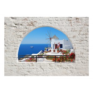 Φωτοταπετσαρία - Summer in Santorini