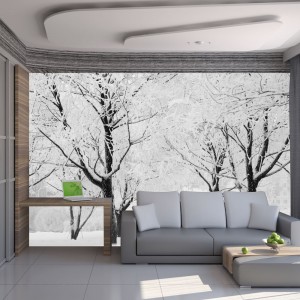 Φωτοταπετσαρία - Trees - winter landscape 200x154 εκ
