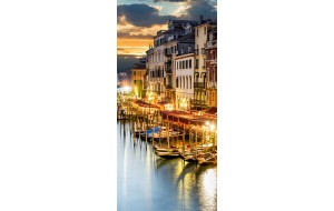 Φωτοταπετσαρία πόρτας - Venetian Harbour 70X210 εκ