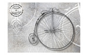 Φωτοταπετσαρία - Vintage bicycles - black and white