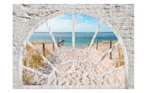 Φωτοταπετσαρία - Window View - Beach