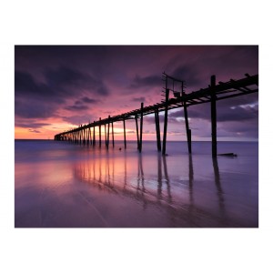 Φωτοταπετσαρία - Wooden pier 200x154 εκ