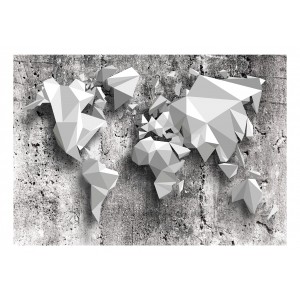 Φωτοταπετσαρία - World Map: Origami