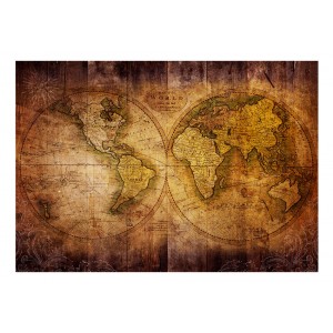 Φωτοταπετσαρία - World on old map