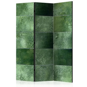 Παραβάν - διαχωριστικό χώρου με τρία τμήματα - Green Puzzle  135 x 172 εκ.
