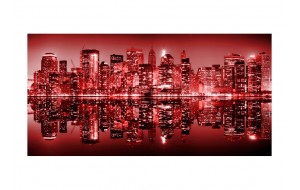 Ταπετσαρία XXL - Red-hot NYC 550x270 εκ
