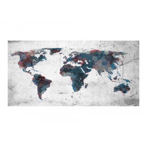 Ταπετσαρία XXL - World map on the wall 550X270 εκ