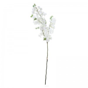 Κλαδί κερασιάς για διακόσμηση pp σε λευκό χρώμα 25x108 εκ