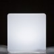 Διακοσμητικό φωτιστικό κύβος λευκό led 40 εκ