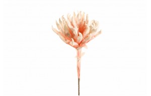 Λουλούδι τεχνητό σε πορτοκαλί απόχρωση 76 εκ