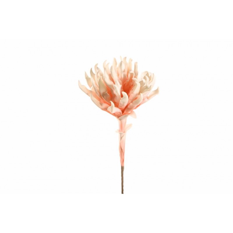 Λουλούδι τεχνητό σε πορτοκαλί απόχρωση 76 εκ