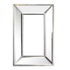 Καθρέπτης τοίχου Clear από γυαλί και μέταλλο 31x4x46 εκ