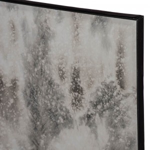 Industrial καθρέπτες τοίχου διακοσμητικοί σετ των έξι τεμαχίων από μέταλλο 39x52 εκ