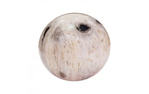 Μπάλα διακοσμητική ξύλινη 10 εκ