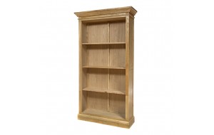 Βιβλιοθήκη από ξύλο μασίφ 120x40x220 εκ