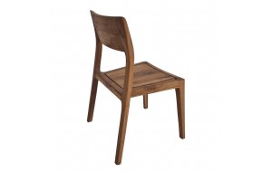 Munggur ξύλινη καρέκλα σε φυσική απόχρωση 47x55x83 εκ