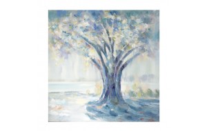 Πίνακας σε καμβά Δέντρο ελαιογραφία 100x100 εκ
