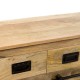 Aatrox ξύλινος μπουφές σε φυσική απόχρωση με εφτά συρτάρια και δύο συρόμενες πόρτες για αποθήκευση 150x45x90 εκ