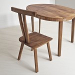 Munggur ξύλινη καρέκλα σε φυσική απόχρωση 53x45x93 εκ