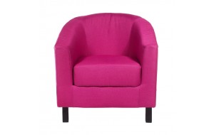 Πολυθρόνα υφασμάτινη σε ροζ φούξια χρώμα 74x71x76 εκ