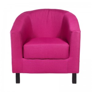 Πολυθρόνα υφασμάτινη σε ροζ φούξια χρώμα 74x71x76 εκ