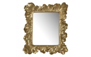 Καθρέπτης επιτραπέζιος μπαρόκ από ρητίνη σε χρυσό χρώμα 32x4x38 εκ