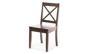 Ξύλινη καρέκλα φαγητού μελί 50x45x91 εκ