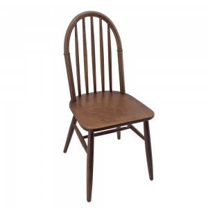 Bony ξύλινη καρέκλα σε φυσική απόχρωση 42x47x92 εκ