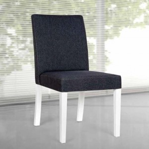 Star ξύλινη καρέκλα με ύφασμα 43x60x93 εκ