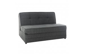 Studio διθέσιος καναπές κρεβάτι σε γκρι χρώμα 140x107x90 εκ 