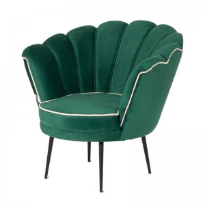 Papatya υφασμάτινη πολυθρόνα σε πράσινο χρώμα 75x75x75