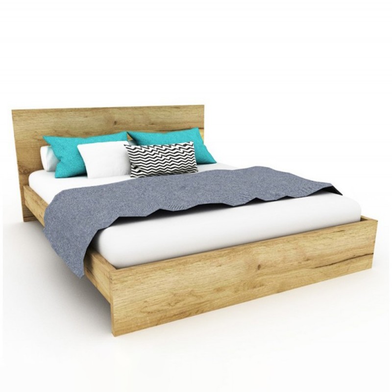 Tree κρεβάτι με κεφαλάρι σε διάφορες αποχρώσεις 160x200 εκ