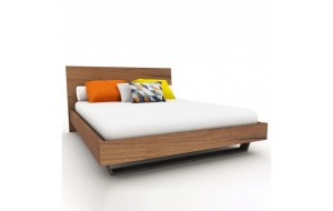 Soho κρεβάτι με κεφαλάρι και μεταλλικά πόδια σε διάφορα χρώματα