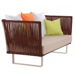 Baylor καναπές διθέσιος σε διάφορα χρώματα και υλικά 150x86x83 εκ