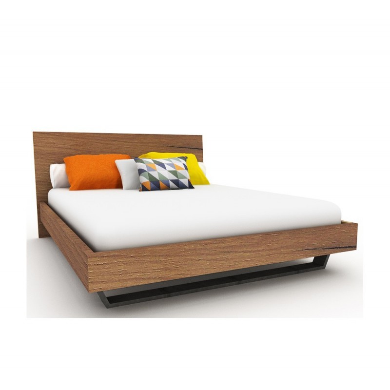 Soho κρεβάτι με κεφαλάρι και μεταλλικά πόδια σε διάφορα χρώματα 160x200 εκ
