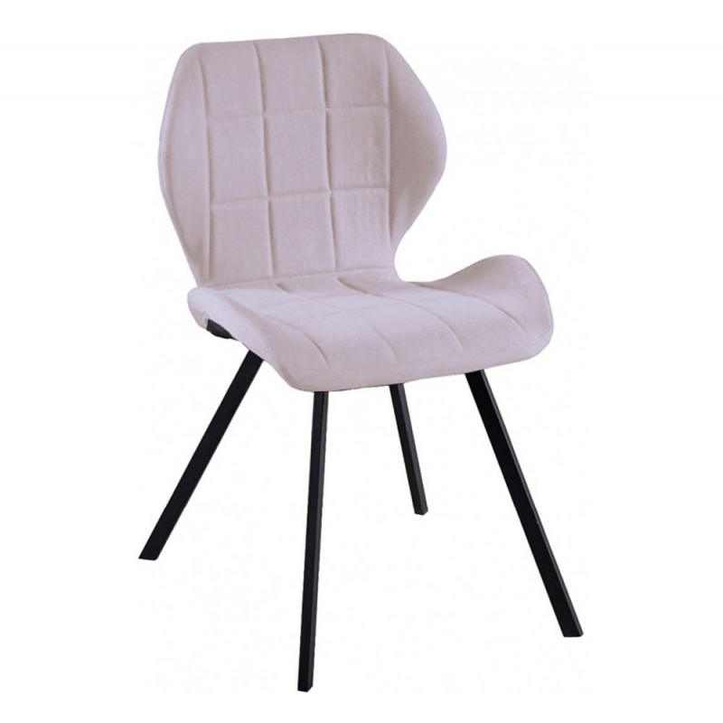 Elm καρέκλα μεταλλική με επιλογές χρώματος 59x48x79.5 εκ
