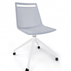 Akami καρέκλα γραφείου μεταλλική τροχήλατη 72.5x72.5x83.5 εκ