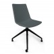 Akami upholstered καρέκλα γραφείου μεταλλική τροχήλατη 72.5x72.5x83.5 εκ