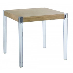 Together τραπέζι από ξύλο βελανιδιάς & Technopolymer