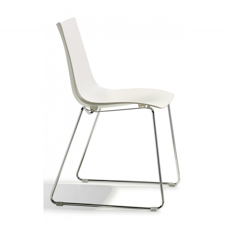 Zebra μεταλλική καρέκλα 51x53x80 εκ