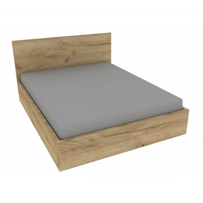 Soho κρεβάτι με κεφαλάρι και αποθηκευτικό χώρο 160x200 εκ