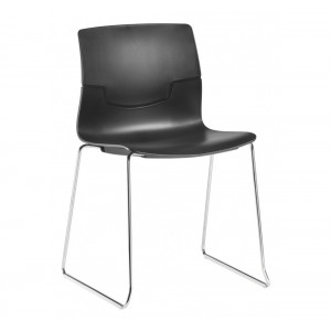 Slot fill καρέκλα γραφείου με μεταλλικά πόδια 48x45.5x81 εκ