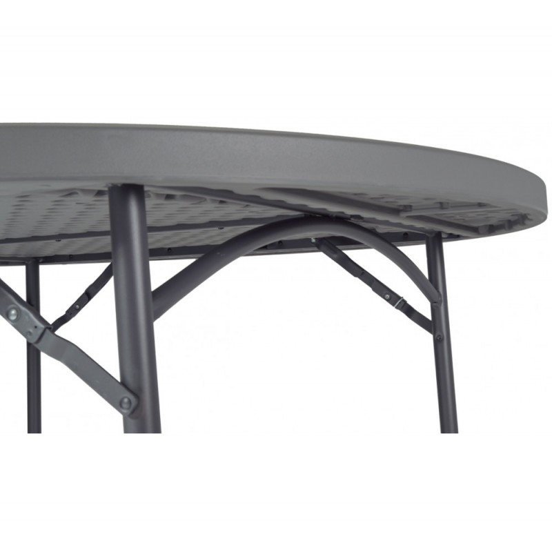 Planet μεταλλικό πτυσσόμενο τραπέζι ροτόντα 122x74.3 εκ