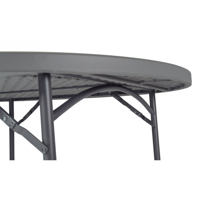 Planet μεταλλικό πτυσσόμενο τραπέζι ροτόντα 160x74.3 εκ