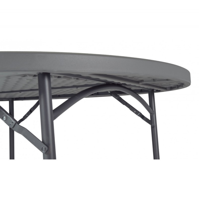 Planet μεταλλικό πτυσσόμενο τραπέζι ροτόντα 180.3x74.3 εκ