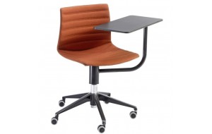 Kanvas coach full καρέκλα γραφείου συνεδριάσεων με μεταλλικά πόδια 64x64x79 εκ