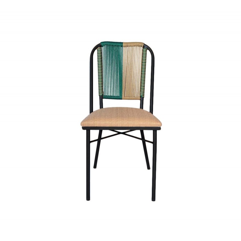Coral καρέκλα μεταλλική 44x55x85 εκ