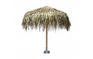 Ομπρέλα με ψάθα Fun Palm σε δύο διαστάσεις