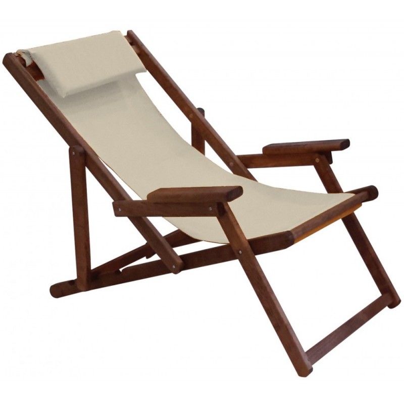 Σεζλόνγκ ξύλινη  65x131x84 εκ